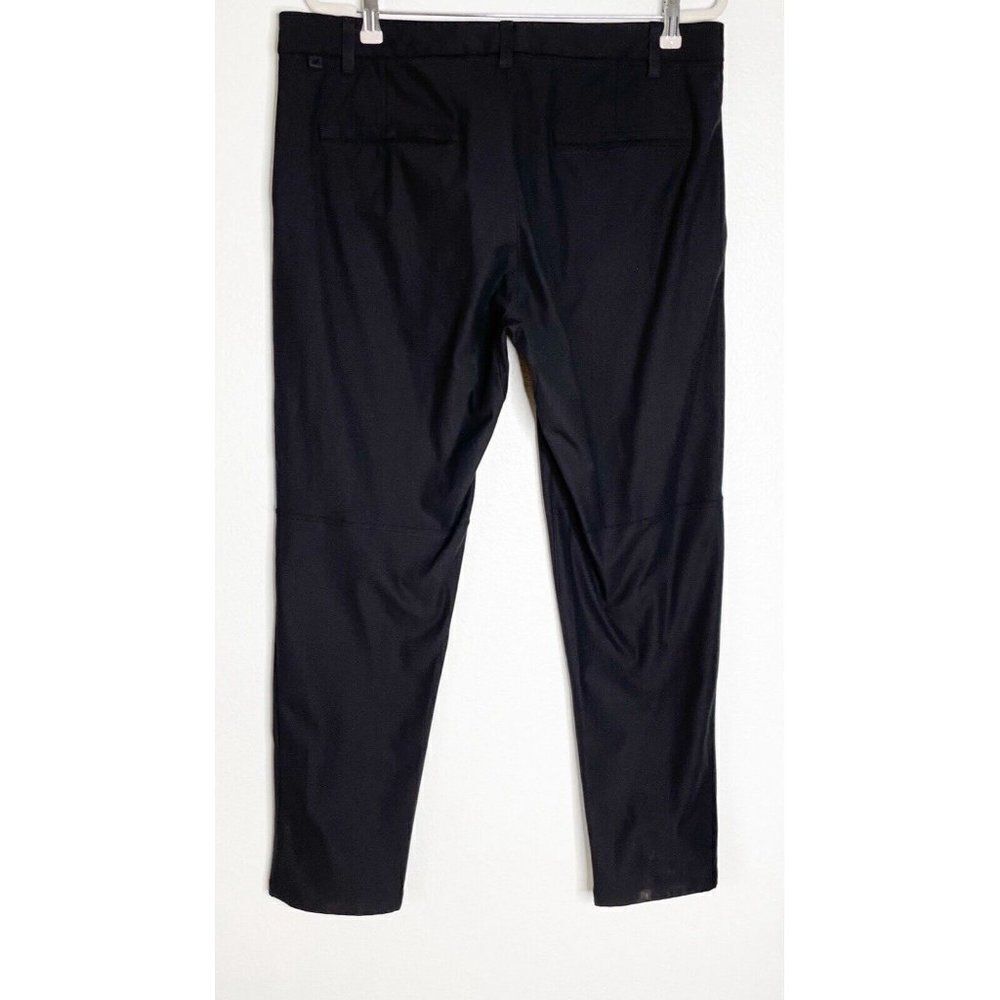 Lululemon Commission Slim Fit Black Warpstreme Pants Size 36 - Picture 3 of 4